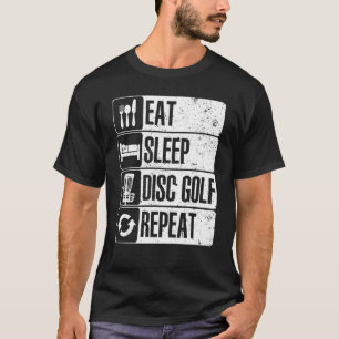 ディスクゴルフ女子男性へゴルフプレーヤーディスクゴルファー1 Tシャツ