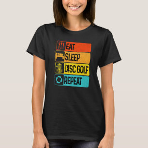 ディスクゴルフ女子男性へゴルフプレーヤーディスクゴルファー Tシャツ