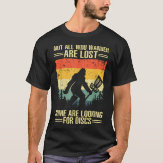 ディスクゴルフ好きのためのユーモラスなアート Tシャツ