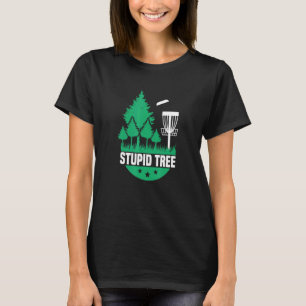 ディスクゴルフ愚かな木ディスクゴルフ1 Tシャツ