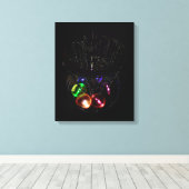 ディスクゴルフ撮影プリント「インナー美しい」 キャンバスプリント (インサイチュ (ウッドフロア))