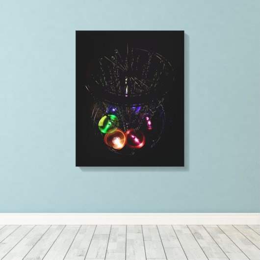 ディスクゴルフ撮影プリント「インナー美しい」 キャンバスプリント (インサイチュ (ウッドフロア))