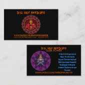 ディスクゴルフ本格的な名刺 名刺 (正面/裏面)