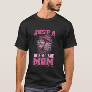 ディスクゴルフ母屋外スポーツフリスビー単なるディスク Tシャツ