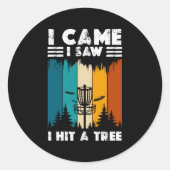 ディスクゴルフ用ディスクゴルフ ラウンドシール (正面)