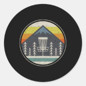 ディスクゴルフ用ディスクゴルフ ラウンドシール (正面)