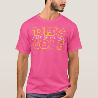 ディスクゴルフ男性ディスクゴルフツリー Tシャツ