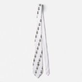 ディスクゴルフ穴 ネクタイ (正面)