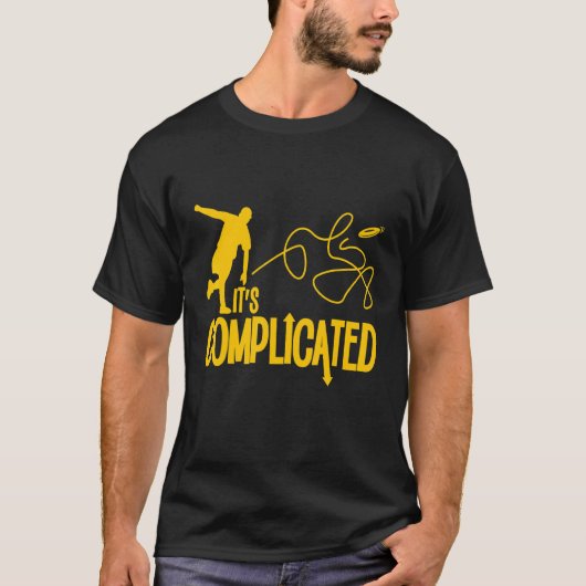 ディスクゴルフ複雑1 Tシャツ (正面)