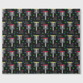 ディスクゴルフ誕生日包装紙 ラッピングペーパー (フラット)