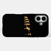 ディスクゴルフ進化 Case-Mate iPhoneケース (裏面 (横))