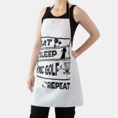 ディスクゴルフ食べススリープリピート エプロン (インサイチュ)