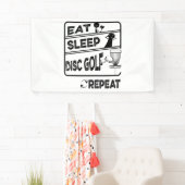 ディスクゴルフ食べススリープリピート 横断幕 (インサイチュ)
