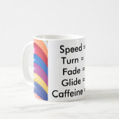 ディスクゴルフ003 コーヒーマグカップ (正面左)