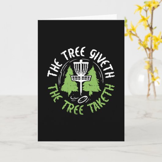 ディスクゴルフ カード (黄色い花)