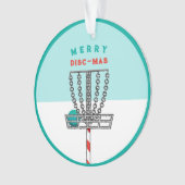 ディスクゴルフ クリスマスコレクション オーナメント (正面)