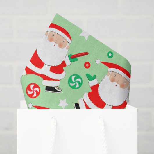 ディスクゴルフ クリスマス ホリデー ギフト 薄葉紙 (ギフトバッグ)