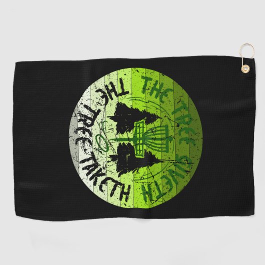 ディスクゴルフ ゴルフタオル (横)