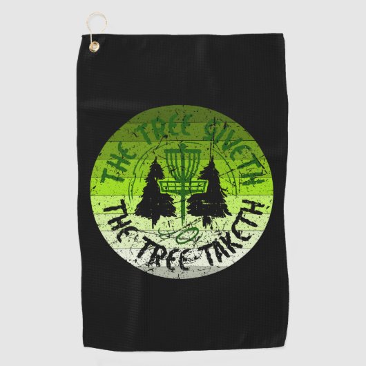 ディスクゴルフ ゴルフタオル (正面)