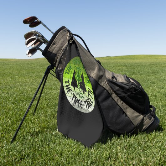 ディスクゴルフ ゴルフタオル (グリーン)