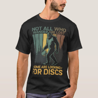 ディスクゴルフ サスカッチ ビッグフット ディスクゴルファー おもしろ ディスク Tシャツ