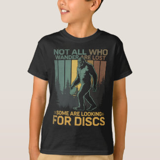 ディスクゴルフ サスカッチ ビッグフット ディスクゴルファー おもしろ ディスク Tシャツ