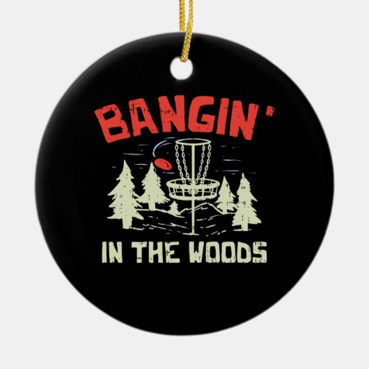 ディスクゴルフ セラミックオーナメント (正面)