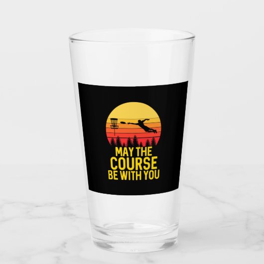 ディスクゴルフ タンブラーグラス (正面)
