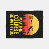 ディスクゴルフ フリースブランケット (正面(横))