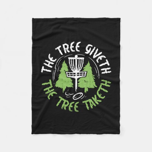 ディスクゴルフ フリースブランケット (正面)