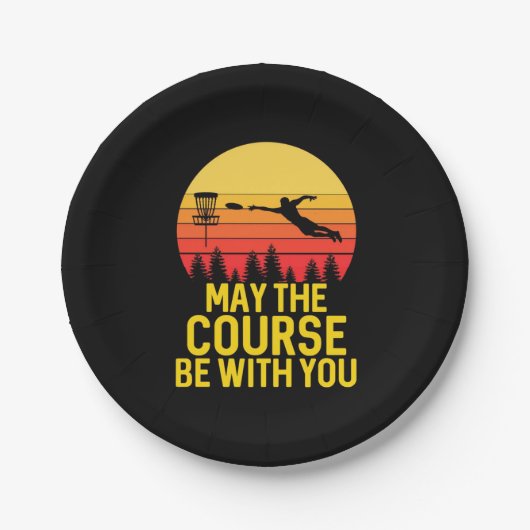 ディスクゴルフ ペーパープレート (正面)