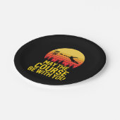 ディスクゴルフ ペーパープレート (アングル)