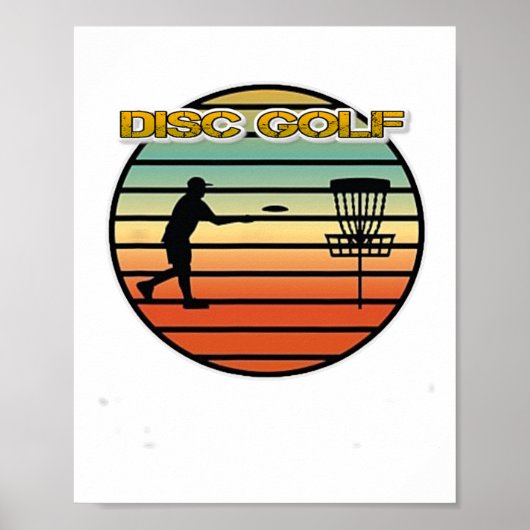 ディスクゴルフ ポスター (正面)
