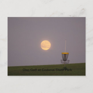 ディスクゴルフ ポストカード