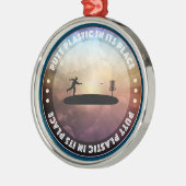 ディスクゴルフ メタルオーナメント (左)