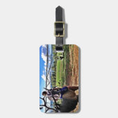 ディスクゴルフ ラゲッジタグ (正面縦)