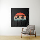 ディスクゴルフ レトロ タペストリー (インサイチュ)