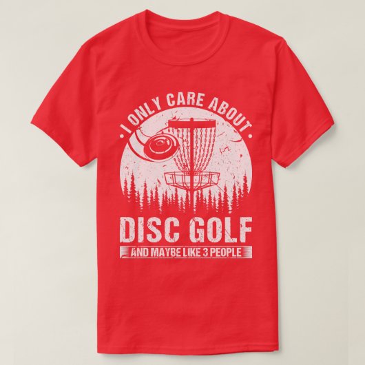 ディスクゴルフ Tシャツ (デザイン正面)