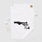 ディスクゴルフFlorida – あなたのディスクゴルフバッグのためのタオル。 ゴルフタオル (インサイチュ)