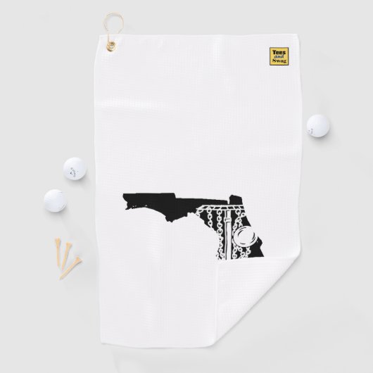 ディスクゴルフFlorida – あなたのディスクゴルフバッグのためのタオル。 ゴルフタオル (インサイチュ)