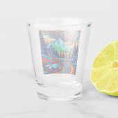 ディスクサイケデリックスクゴルフ場 ショットグラス (裏面)