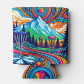 ディスクサイケデリックスクゴルフ場 缶クーラー (裏面)