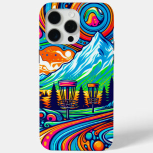 ディスクサイケデリックスクゴルフ場 iPhone 15 PRO MAXケース