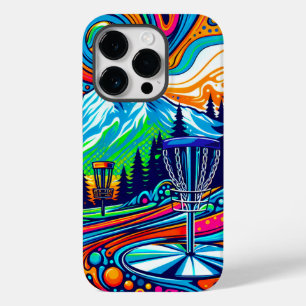 ディスクサイケデリックスクゴルフ場 Case-Mate iPhone 14 PROケース