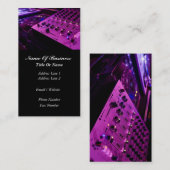 ディスクジョッキーの名刺 名刺 (正面/裏面)