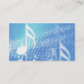 ディスクジョッキーの名刺 名刺 (裏面)