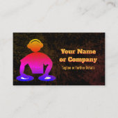 ディスクジョッキー、イベント&パーティーDJ - Bright Club Colors 名刺 (正面)