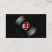 ディスクジョッキー 名刺 (正面)