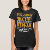 ディスクジョッキー Tシャツ (正面)