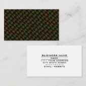 ディスクジョッキーDJミュージックミキサーダンスお祝いパーティー 名刺 (正面/裏面)